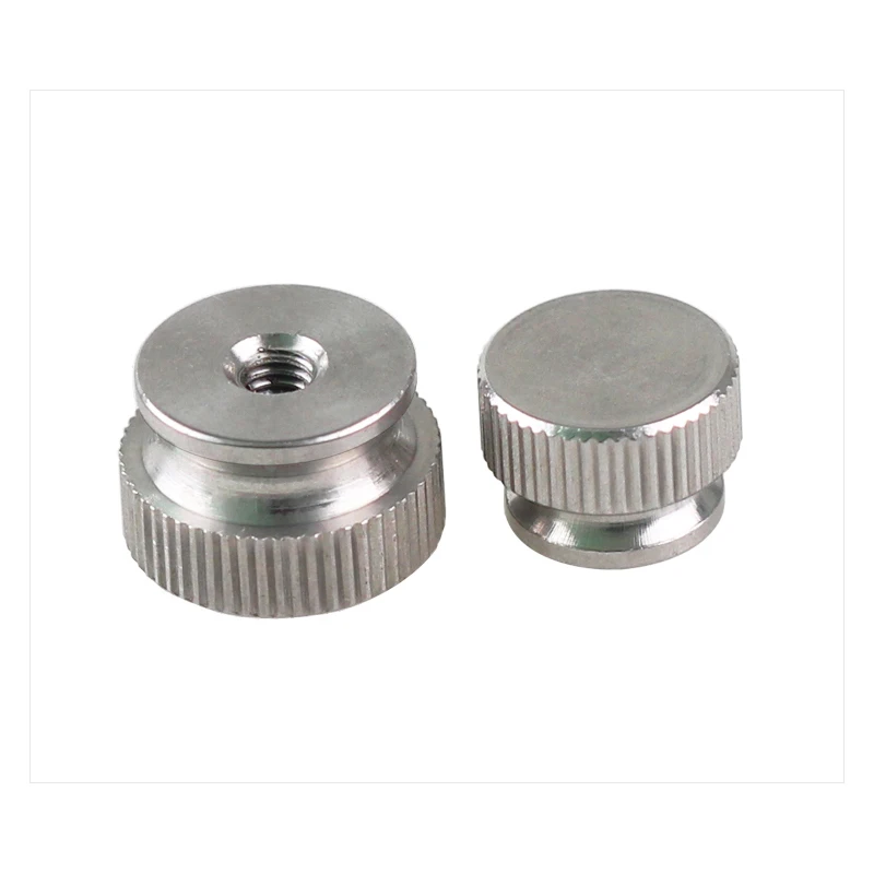 1Pcs M3 M4 M5 M6 303 304 Stainless Steel Top Knurled Thumb Nut Blind Hole/Through holeNuts Advertising Decorative Nail