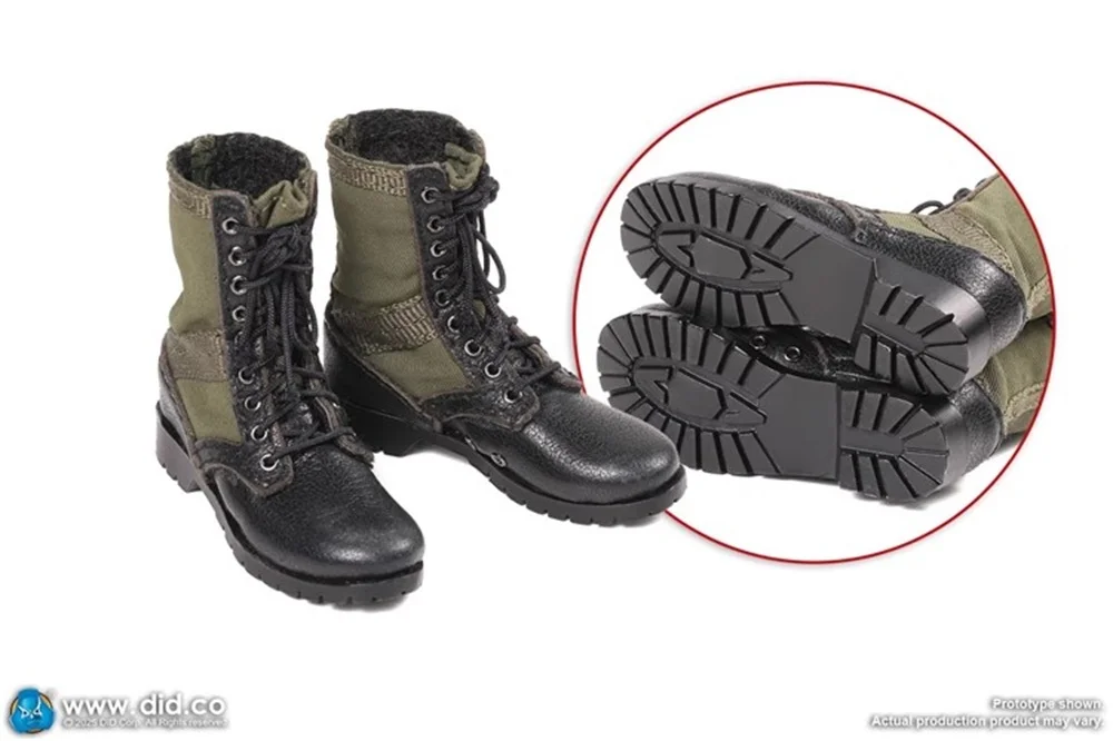 

DID Scale 1/6 US. Soldier Doll Guy Man Hollow High Shoe Boots Waist Belt Accessories For 12" Doll Figure V80184