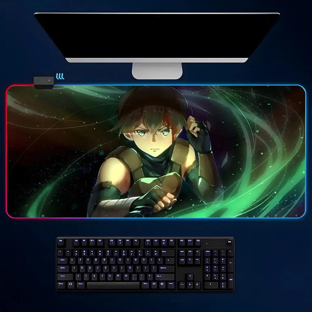 Grimgar Fantasy Adventure Anime Mouse Pad Mousepad Large Gaming LockEdge Thickened Computer Keyboard Table Desk Mat
