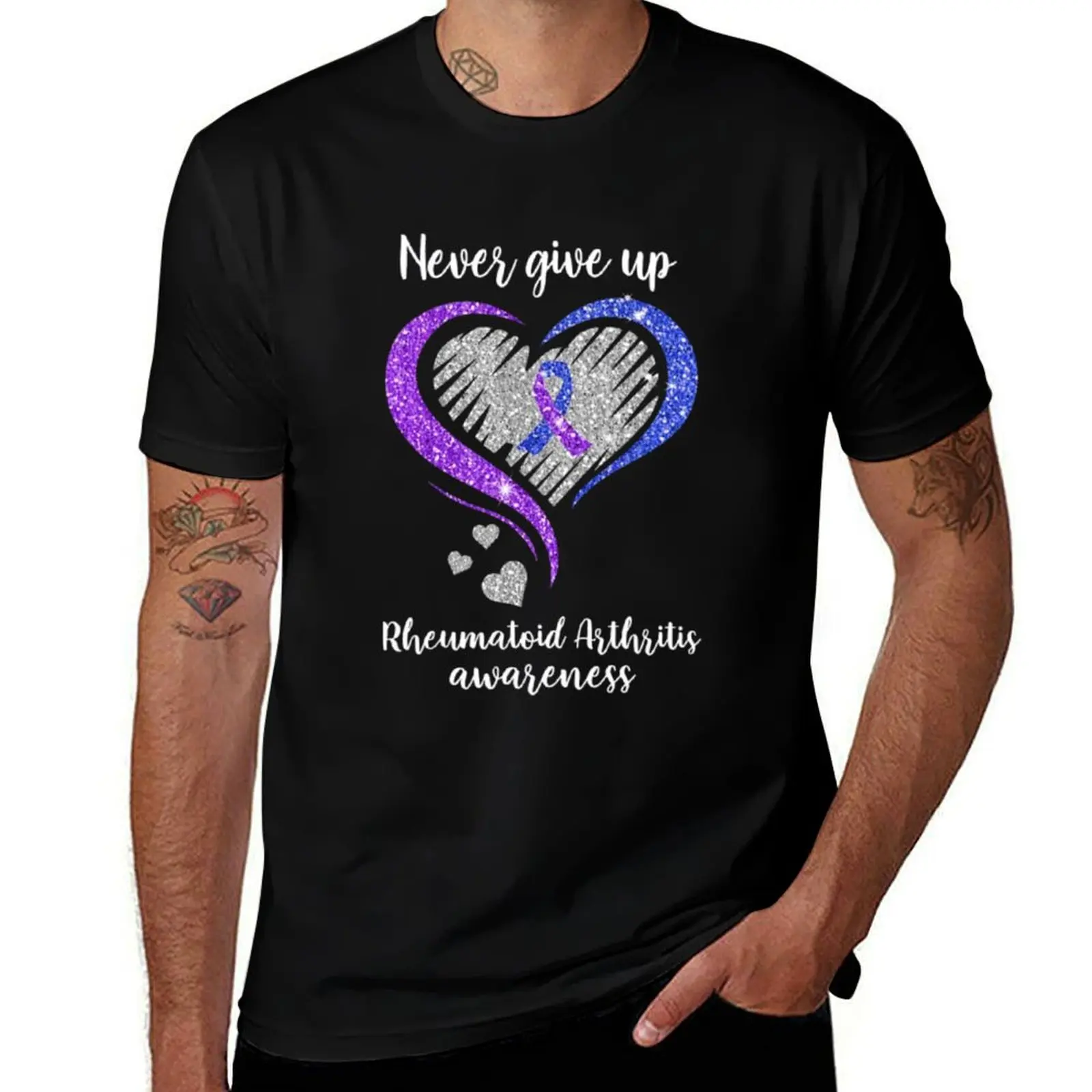 Rheumatoid Arthritis Awareness T-Shirt Graphic Print Short Sleeve T-Shirt