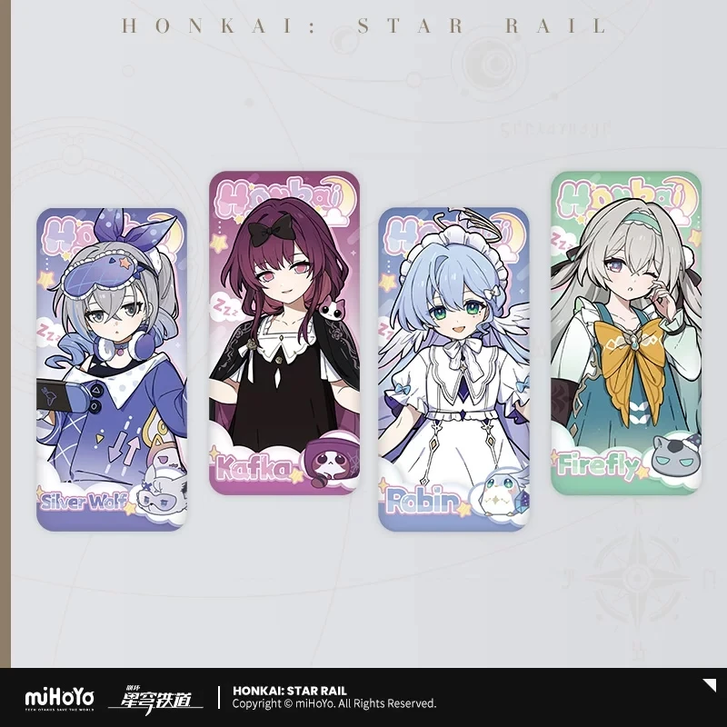 Mercancía oficial del juego miHoYo/Honkai: Star Rail, serie Anime Girls' Dorm, insignias de metal, broches, accesorios, regalos.