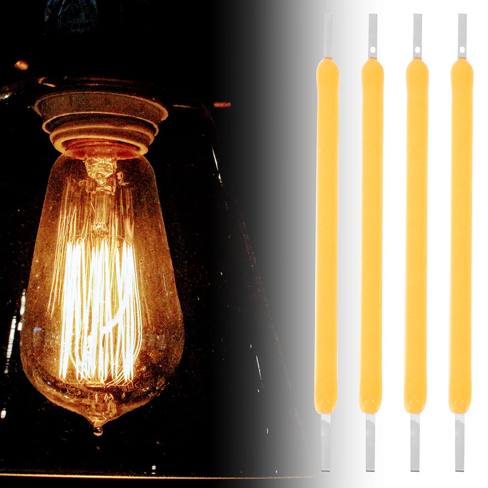 

50pcs Led Filament Replacement Bulb Tube For Retro Fixture Chandelier Wall Sconce Lamp Parts Hard Diode Energy Efficient