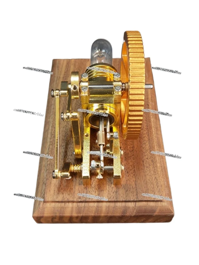 Decorative model of four-cylinder steam coaxial swing arm turbofan engine