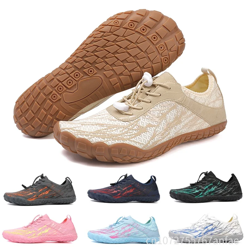 Chaussures de natation unisexes à séchage rapide, chaussures de sport aquatiques pour activités aquatiques, chaussures aquatiques pieds nus pour la plage et l'extérieur, chaussures de fitness pour la gym