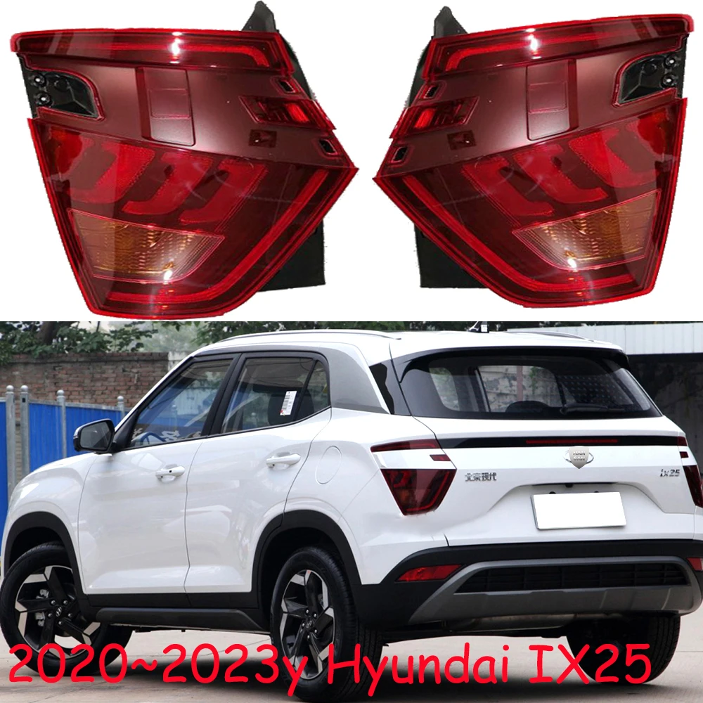 

1pcs car accessories bumper creta tail light for Hyundai IX25 taillight Taillamp 2020~2023y for Hyundai IX25 fog lamp