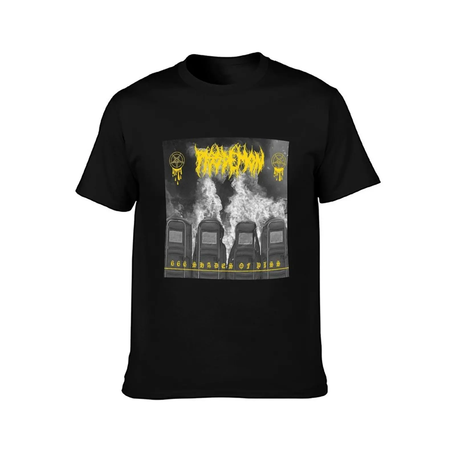 Piss Demon T-Shirt Outdoor Sports Short Sleeve Top T-Shirt