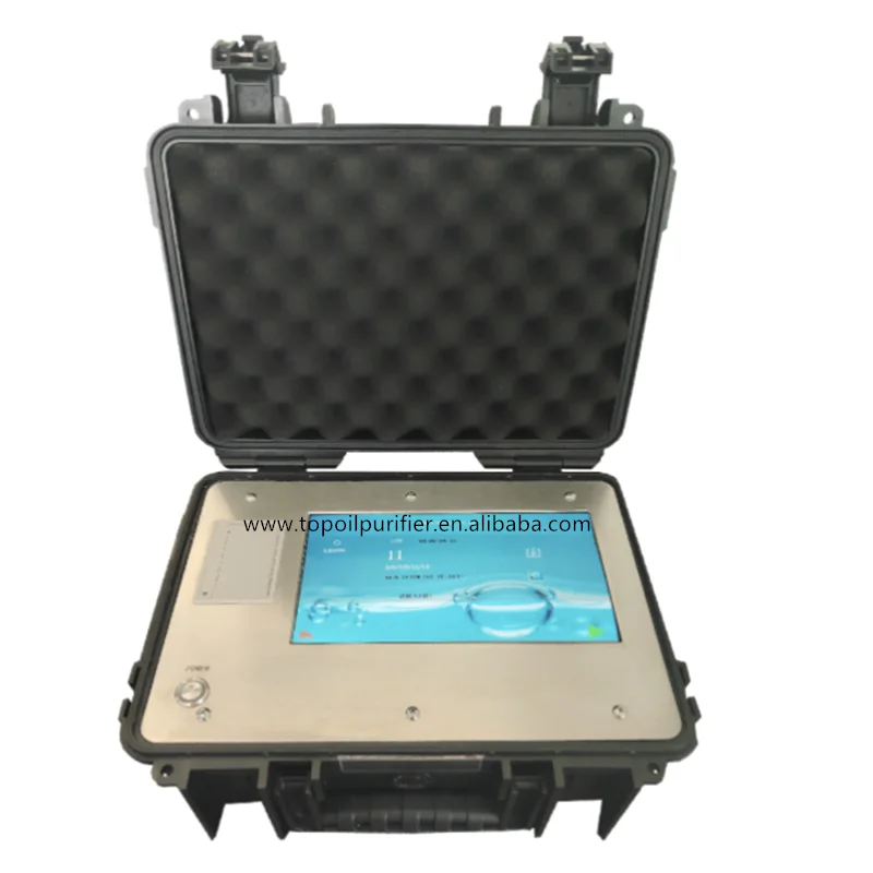 Portable Onsite Photoresist Method Various Oil Contaminated Particle Distribution Monitor