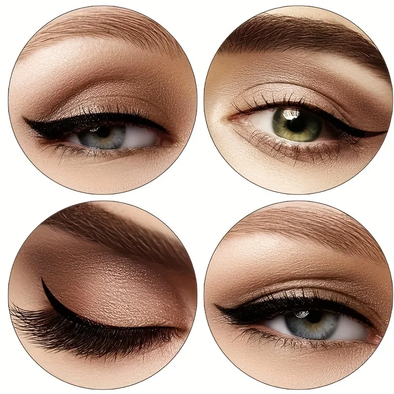 Cat Line-stencils Oogsjabloon Shaper Model Gemakkelijk op te maken Eyeliner-kaart voor oogmake-uphulpmiddelen