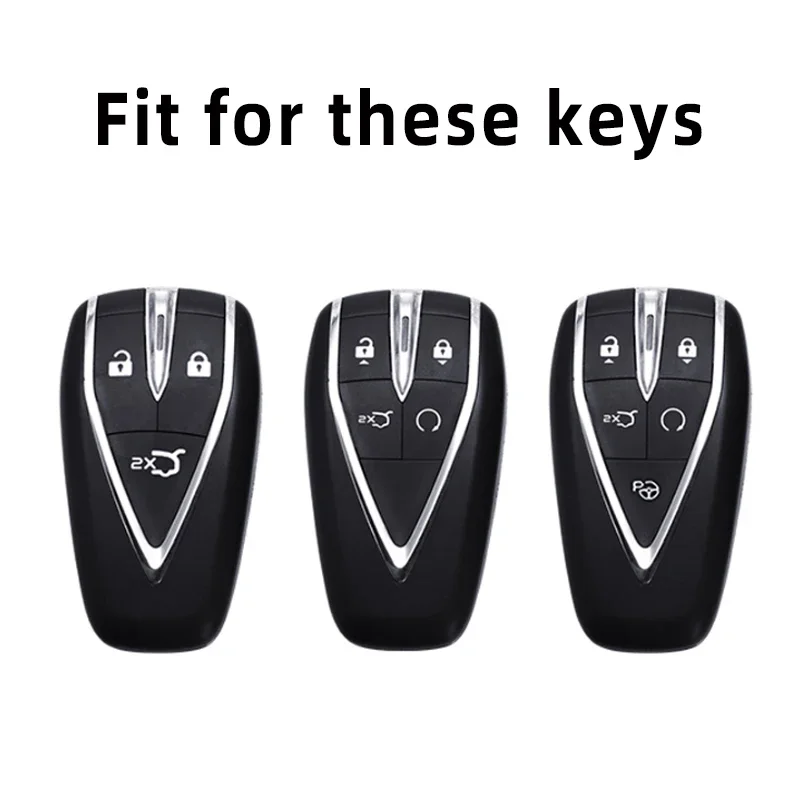 

The new TPU leather car key case is suitable for Changan UNIK CS35PLUS CS55 PLUS CS75 PLUS Aoshan X7 X5 car accessories