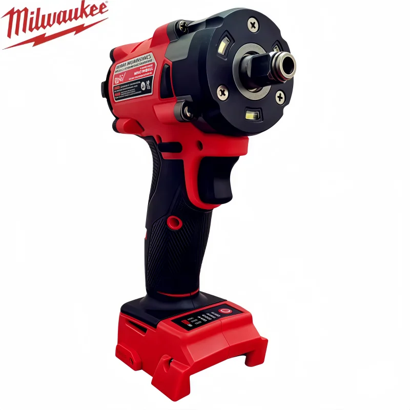 

NEW Milwaukee Brushless Cordless 1/2 Electric Wrench Car Truck Repair Screwdriver Impact Drill Rechargable For 18V Battery Tools