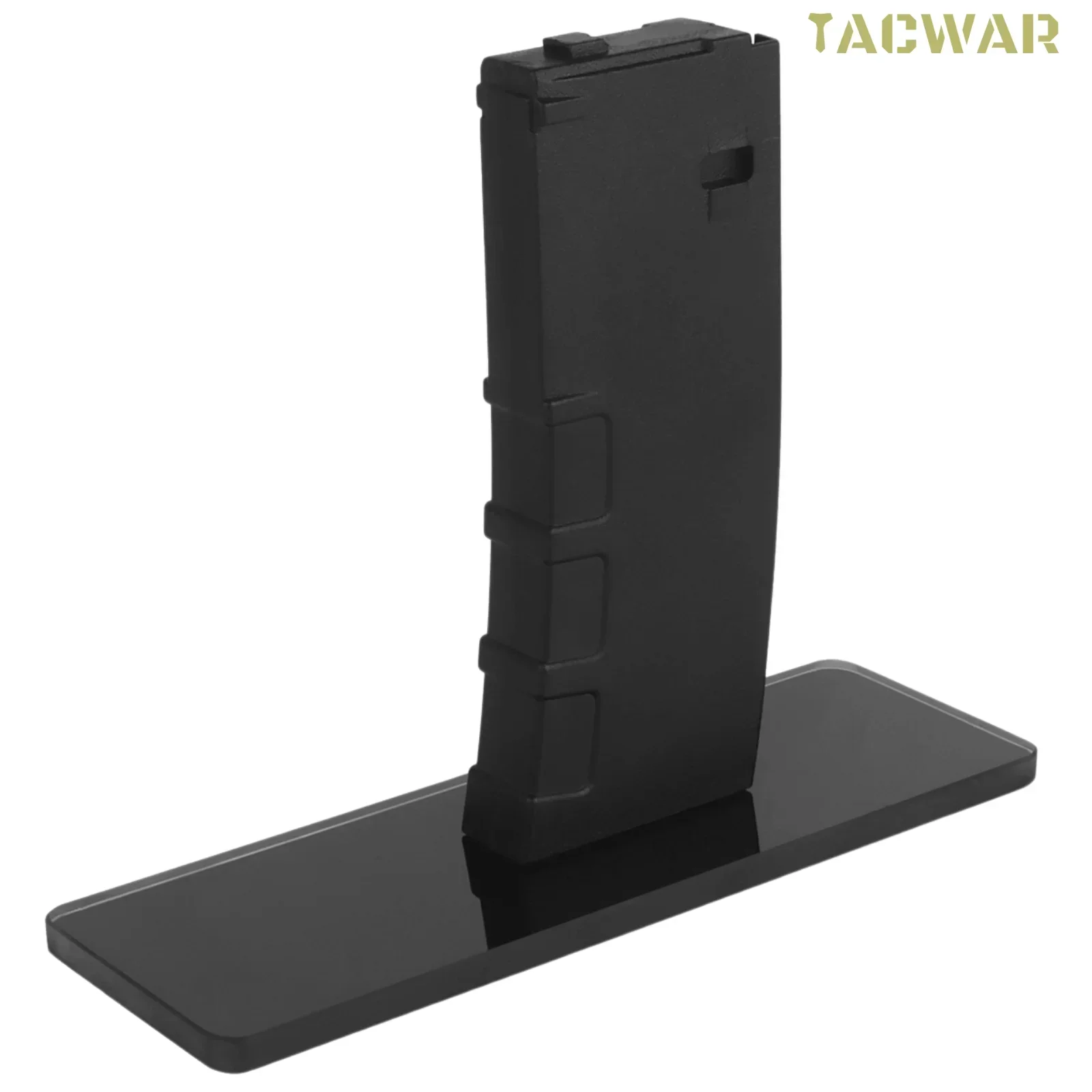 Display Stand AR 15 Style For M4 And AR15 (GBB) , ABS Decorative Magazine Glass Base Rifle Stand For Hunting Airsoft Accessories