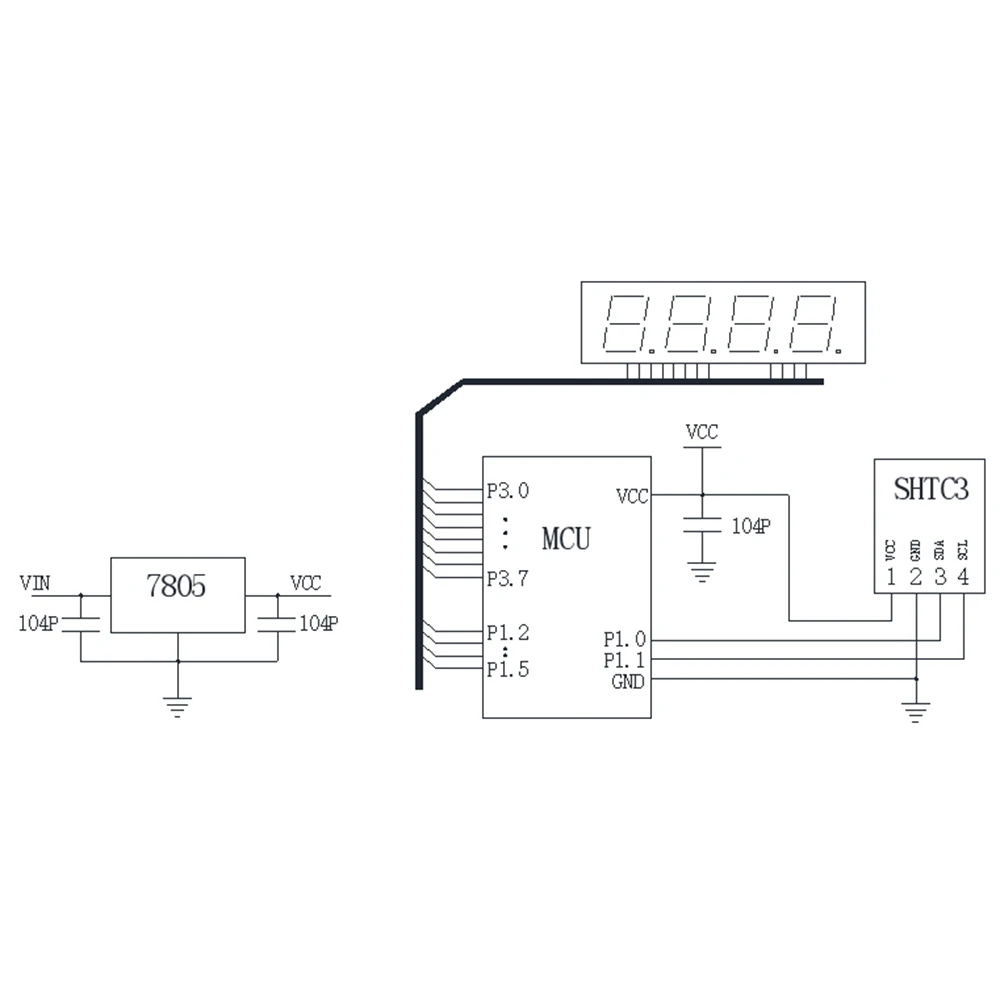 DHT22 Temperatura Digital e Umidade Sensor, Alta Precisão, Temp e Hum Módulo de Medição, Comunicação I2C, AM2302