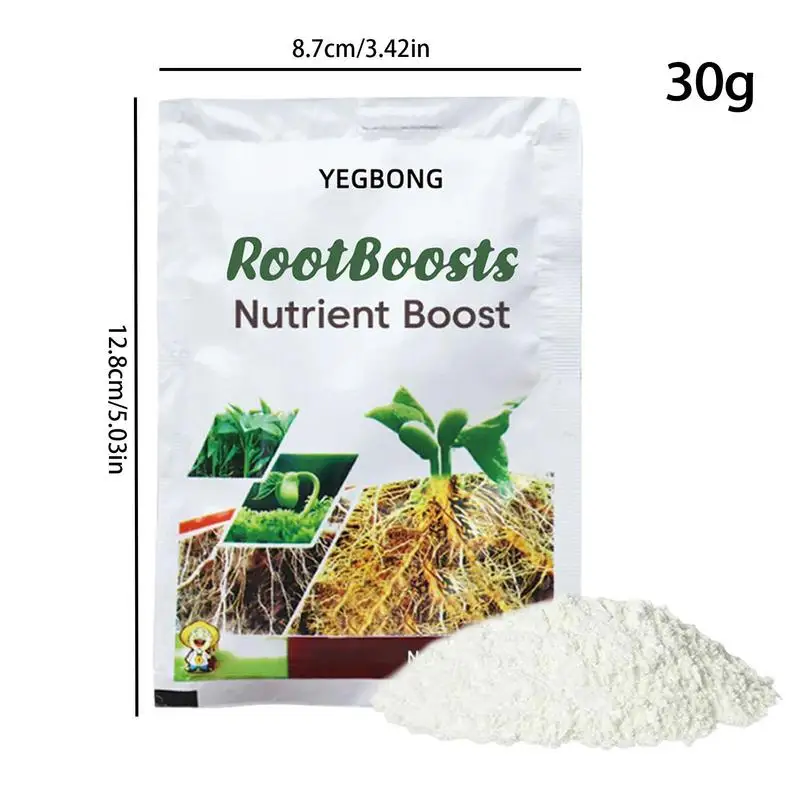 Plant Nutrient Growth Enhancing Powder 30g Natural Rooting Fertilizer Seedlings Starter Succulent Growth Natural Rooting Powder