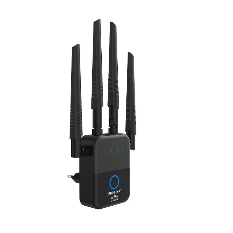 PIX-LINK LV-AC35 1200Mbps Wireless WiFi Repeater Extender AC1200M WiFi Booster 5G 2.4G Dual-band Network Amplifier Signal Router