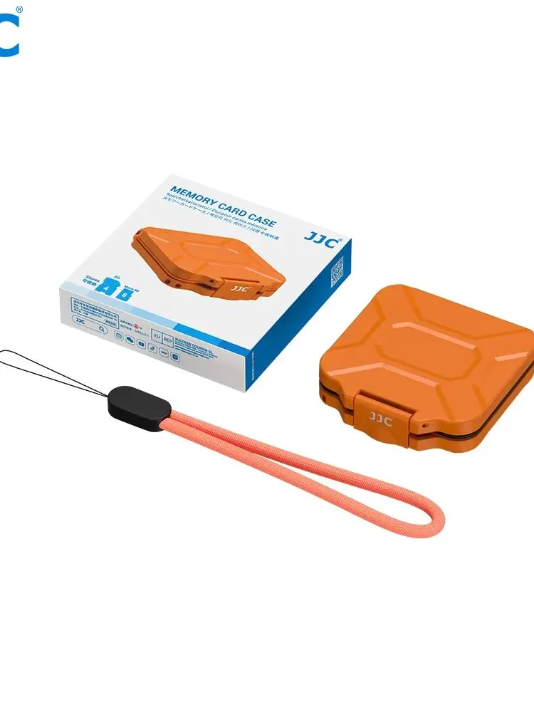 Etui na karty JJC Transflash TF na 8 kart MicroSD i 4 karty SD, wodoodporny organizer na karty pamięci. — zdjęcie produktu 7