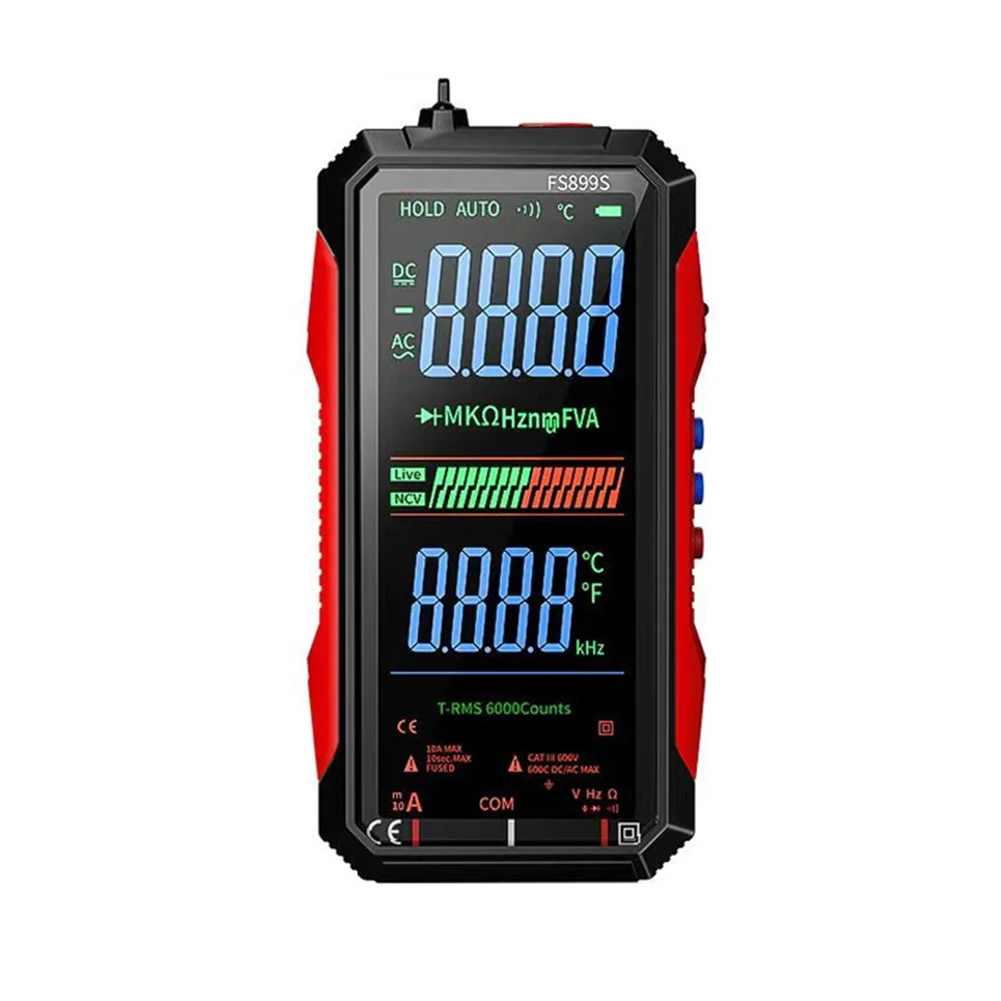 

For DIY Projects Auto Range Tester Multimeter Current Tester Accurate Current Tester For Professionals Battery Tester
