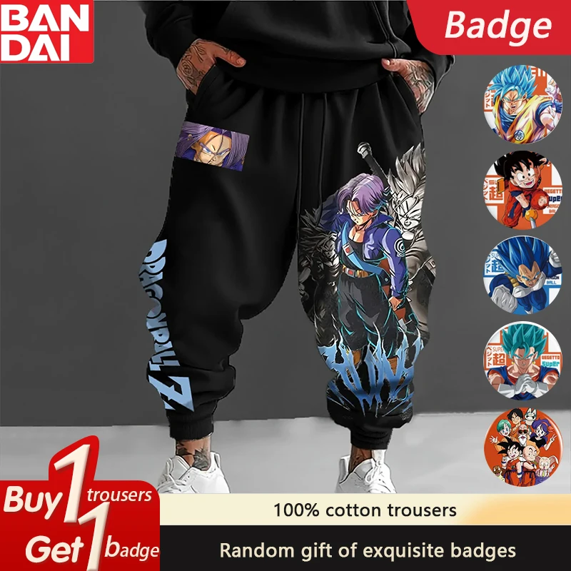 

Dragon Ball GOKU Majin Buu периферийные свободные спортивные штаны аниме осенние и зимние мужские и женские хлопковые леггинсы