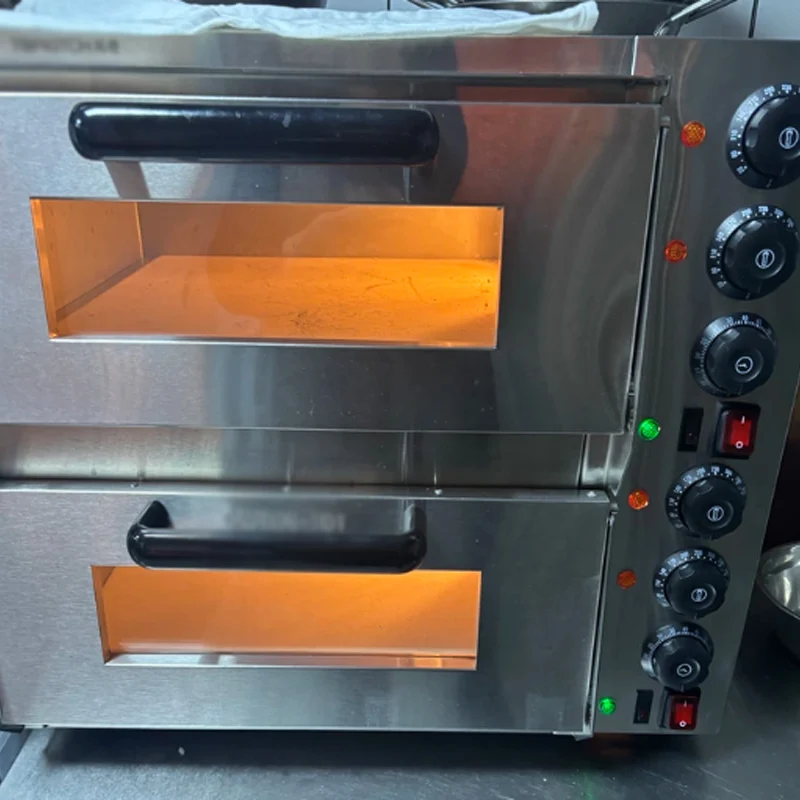 Commercial oven tray gas oven stainless steel pizza bread baking equipment oven 220v