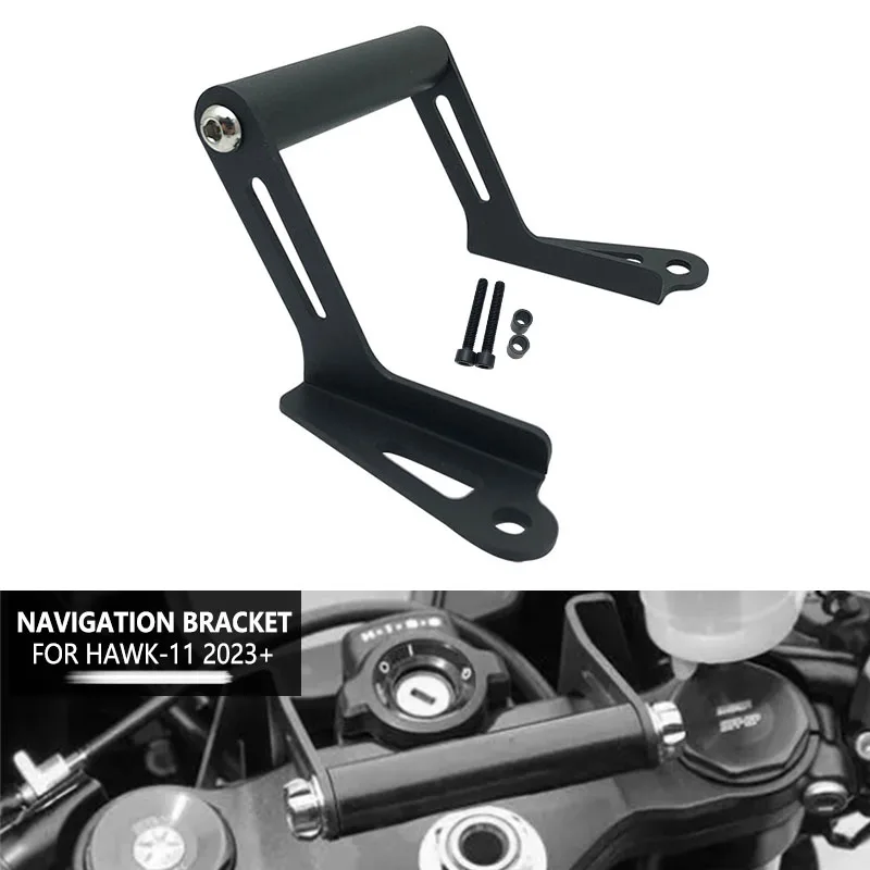 

Для HONDA HAWK11 HAWK-11 HAWK1100 2023, мотоциклетный GPS/смартфон, навигация, GPS-навигатор, кронштейн для пластины, адаптерный держатель