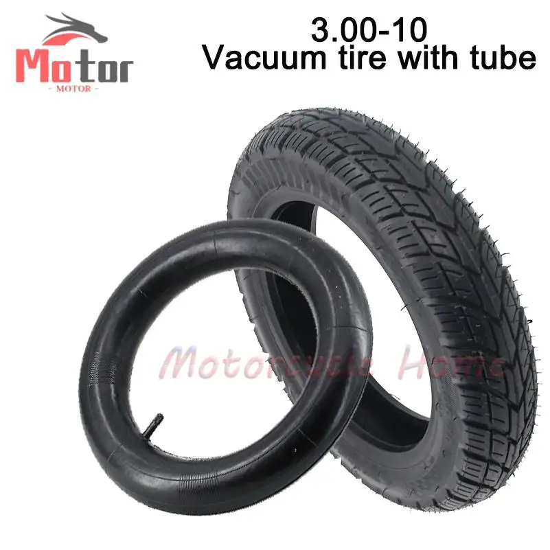 

14 inch Vacuum Tubeless Tire 3.00-10 / 14x3.2 fits Electric vehicle Scooters e-Bike 300-10 Explosion-proof