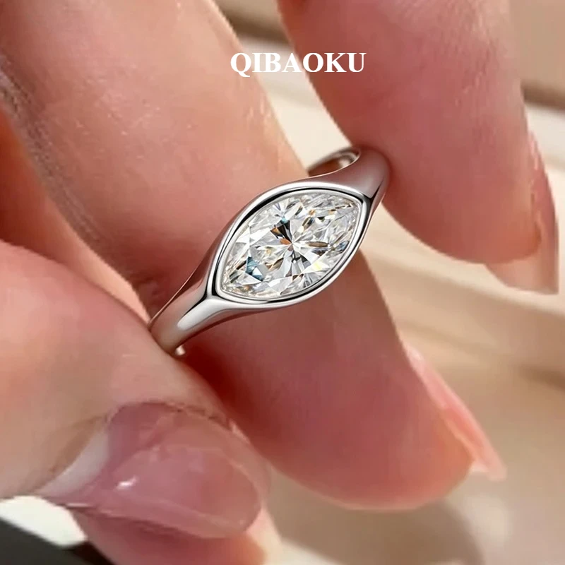 qibaoku-5-10mm-1ct-marquise-cut-moissanite-rings-for-women-shine-high-quality-100-s925-sterling-silver-jewelry-on-sales-2026