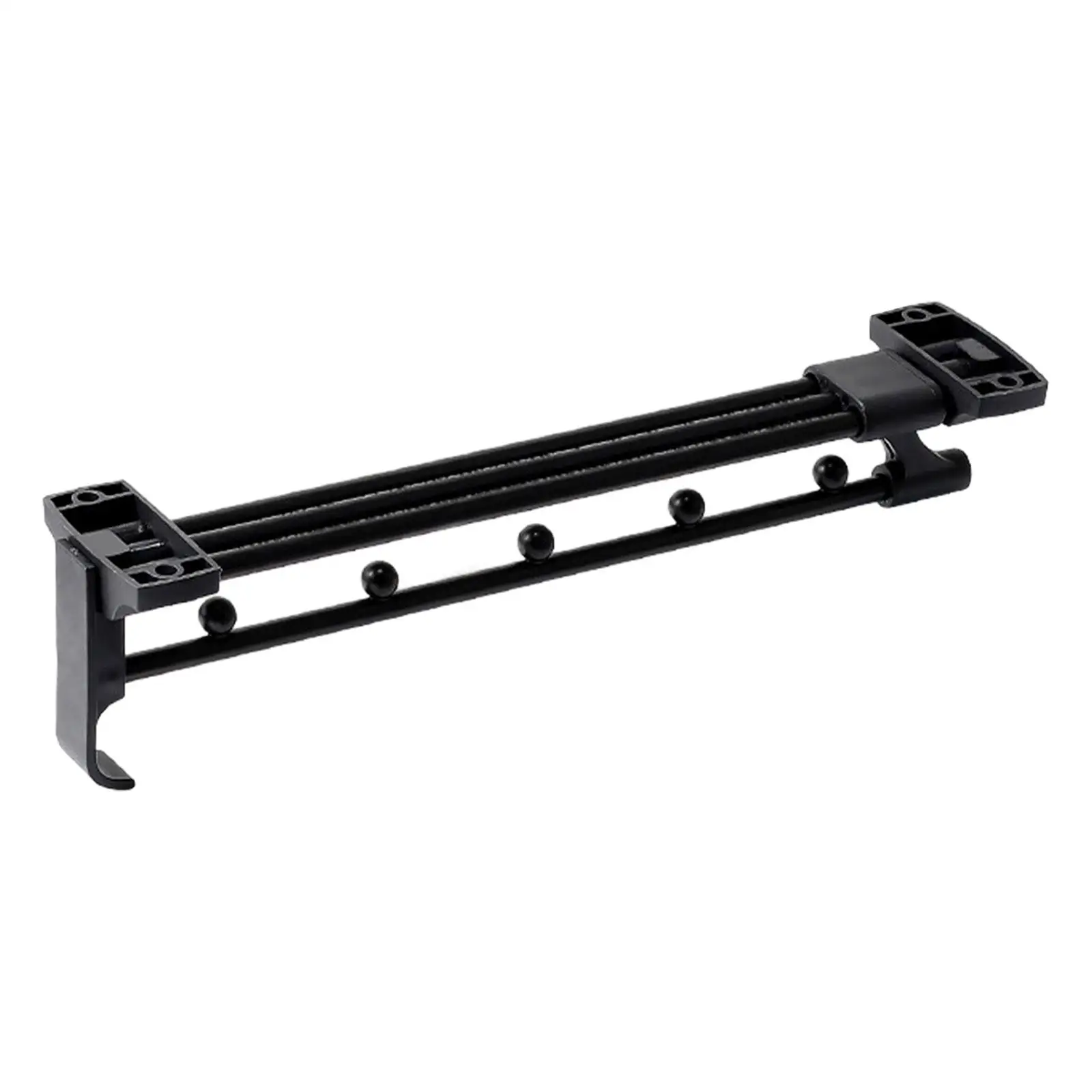 Pull Out Clothes Hanger Rod Telescopic Hanger Rack Bar Retractable Closet Pole Closet Rod for Pants Coat with Mounting Screws