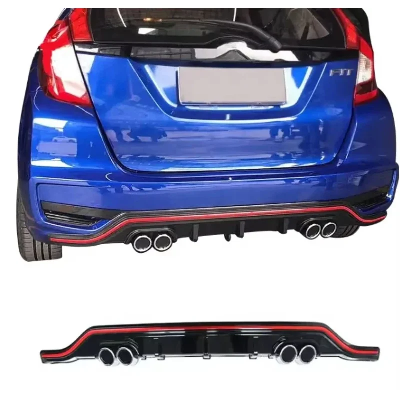 

New ABS Material Car Front Rear Diffuser Rear Lip for 2018-2020 Fit Screw-On Universal Fitment 1 Year