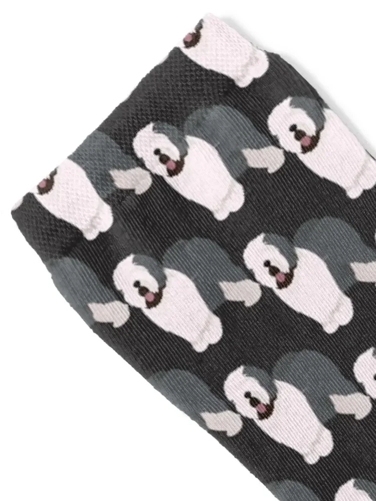 جوارب كلاسيكية على شكل كلب الراعي الإنجليزي القديم، جوارب رياضية فاخرة للأطفال للرجال والنساء #2