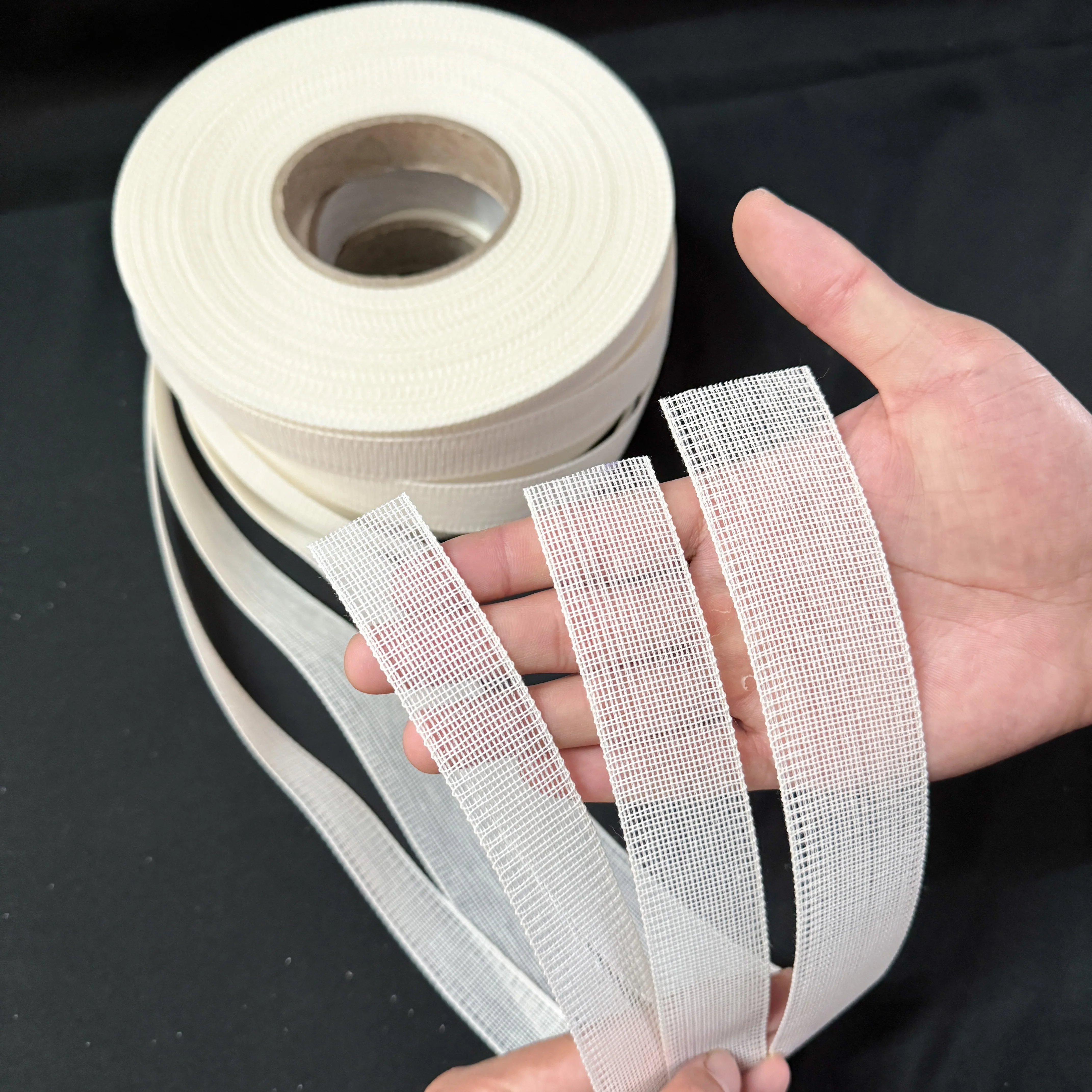 Fishbone Boning Lining, Polyester Fish Boning Hemming Guide For Sewing, Fishbone Tape Sewing Accessories Clothing Hemmer Tool