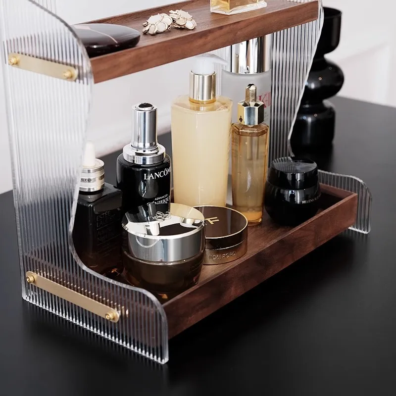 

Dresser Skin Care Product Storage Rack Desktop Shelf