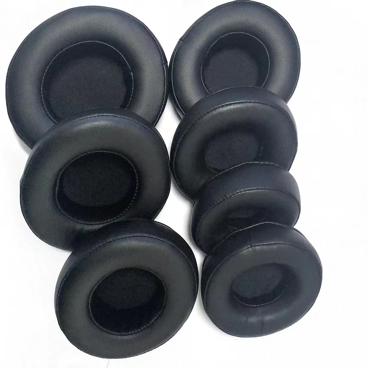 

2pcs 65/70/75/80/85/90/95/100/105/110MM Headphone Pad Ear Pad Sponge In-ear Earphone Cover Earphone Accessories