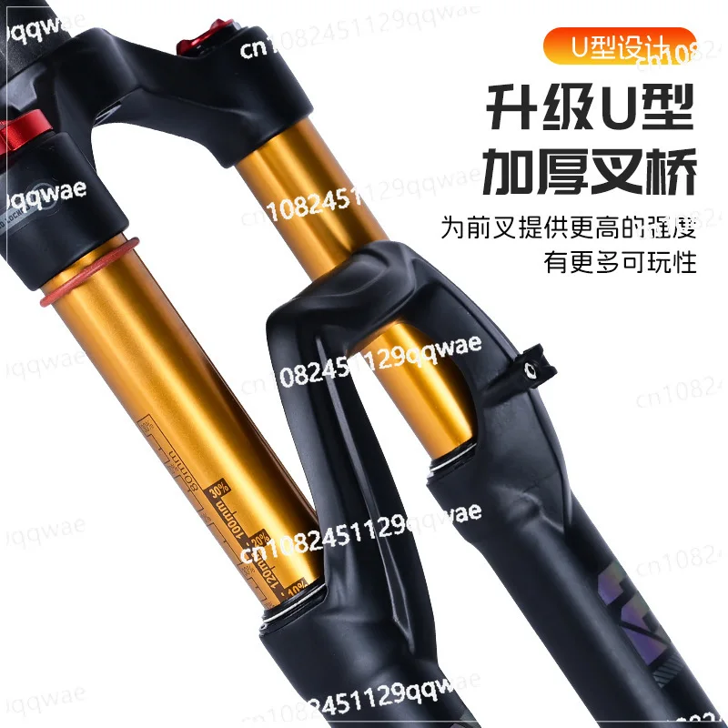 Alloy mountain bike front fork air fork bicycle Nanli 26 27.5 29 inch damping front fork