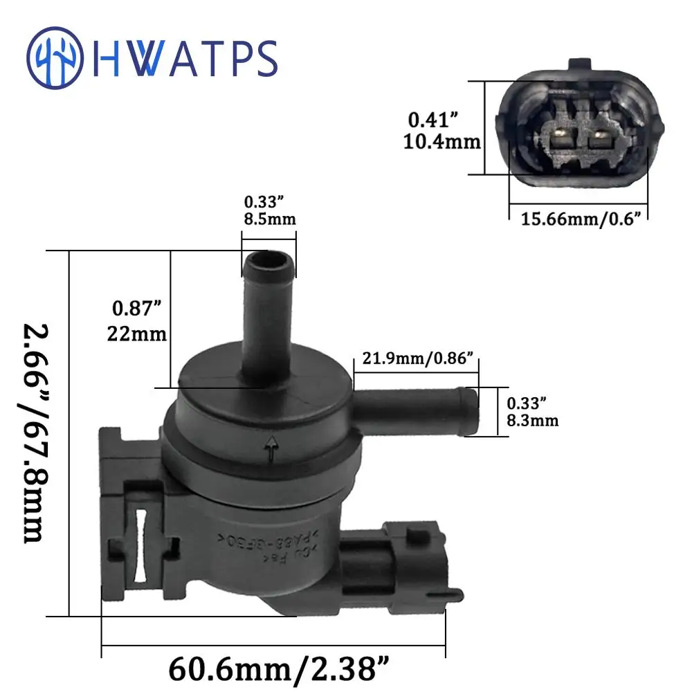 28910-3C200 Car Accsesorie Vapor Canister Purge Control Valve Solenoid For Hyundai Santa Fe Tucson Veloster Kia Optima Sedona