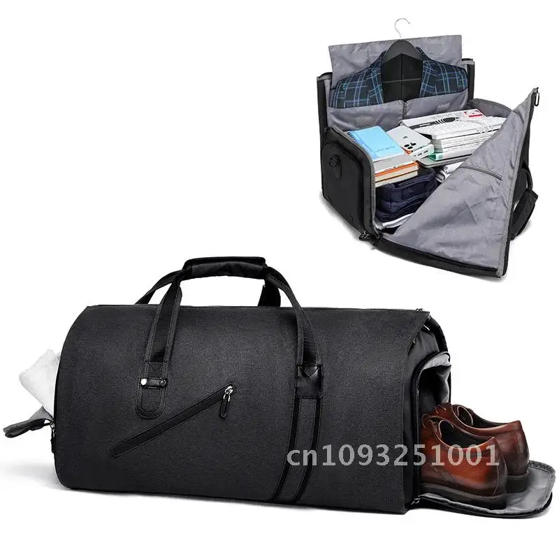 Multifunction Men Suit Storage Travel Duffel Large Capacity Bag Luggage Pocket Handbag Travel Bag Waterproof Shoes Male