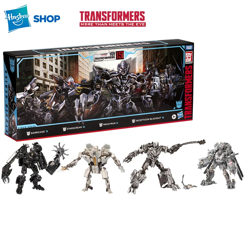 

Hasbro Transformers Studio Series: Transformers Movie 1, 15th Anniversary Decepticon Multipack Action Figure Collectible Model