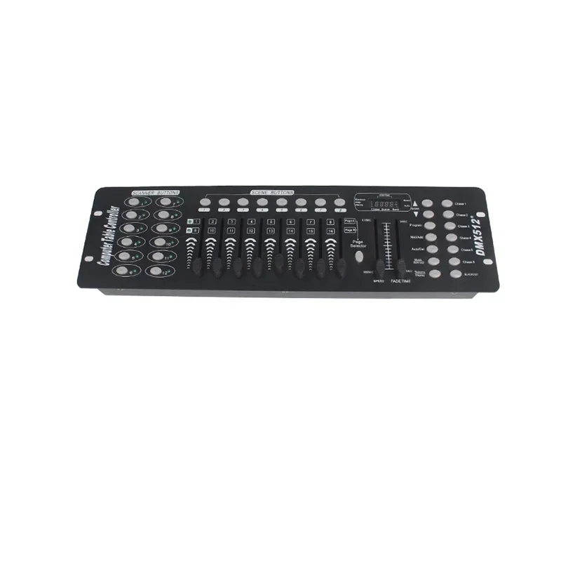 Controle Console Lâmpada LED, DMX512 Iluminação De Palco, Beam Shake Head, Dimmer, Casamento