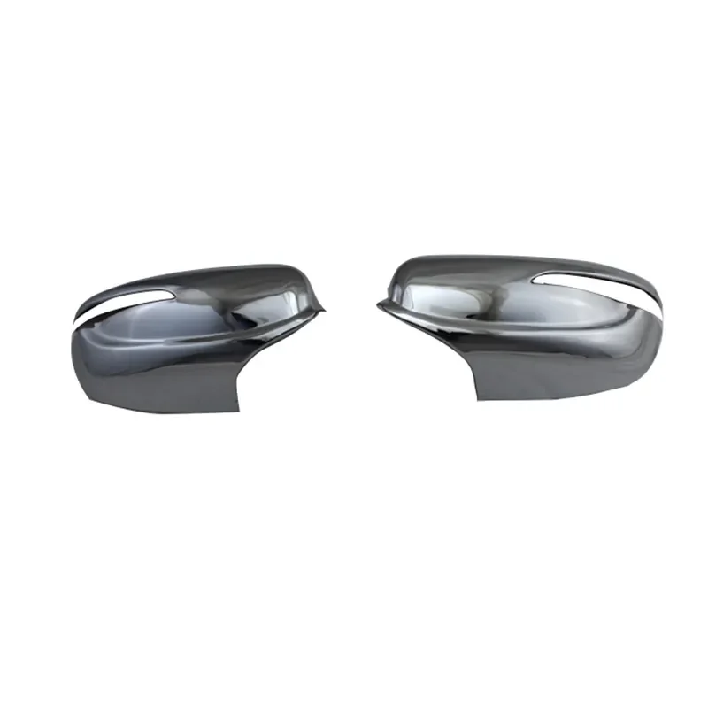 For Kia K2 Reversing Mirror Cover Electroplated Rearview Mirror Shell Reflective Decorative Cover with Adhesive