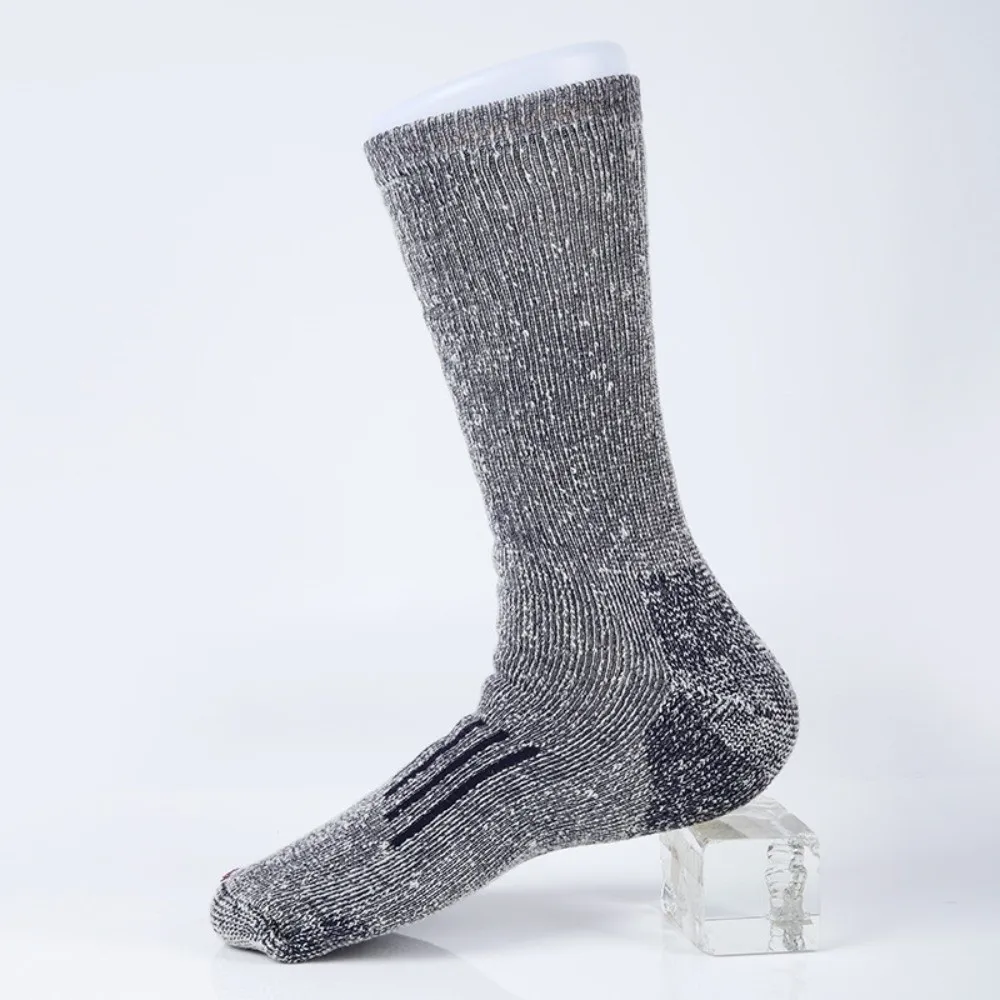 

Fashion Fuzzy Merino Wool Socks Mountaineering Thickened Winter Warm Socks Breathable Thermal Socks For Men