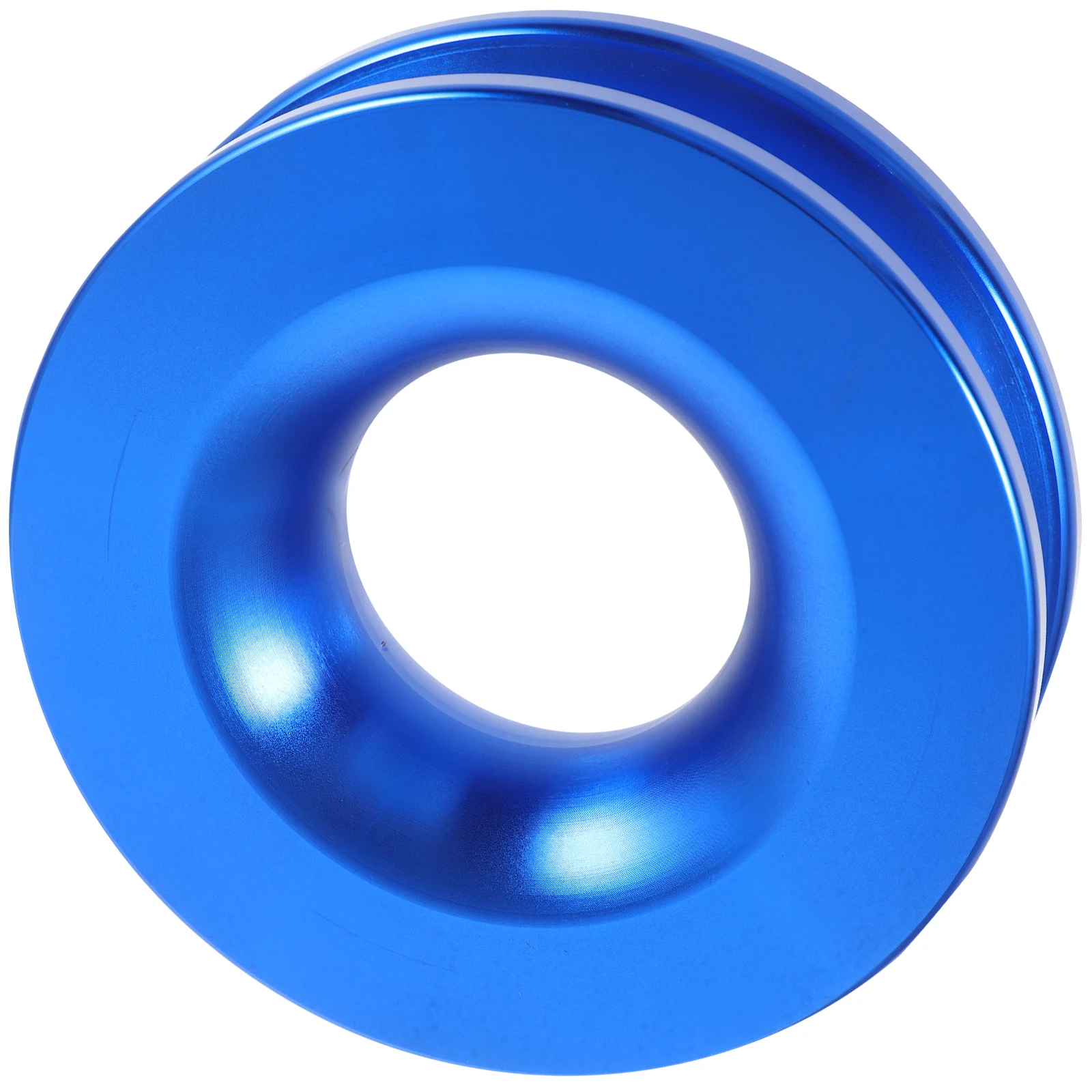 

Automotive Aluminum Pulley Snatch Ring Blue Color Towing Recovery Truck Recovery Ring Winch Shackles ATV Truck Accessories