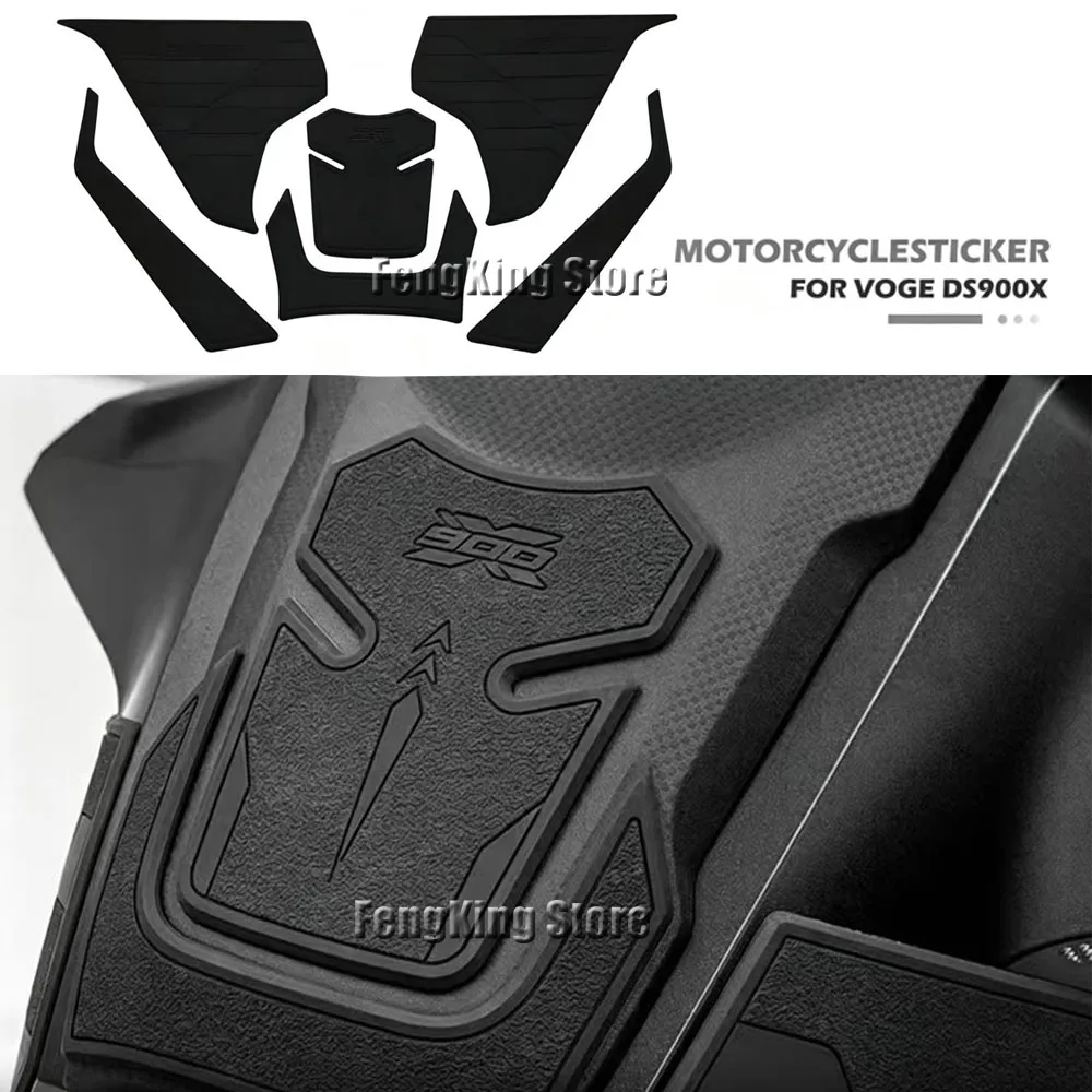 

Motorcycle Accessories Rubber Fuel Tank Stickers Kits Protection Thicken Stickers For Voge DS900X DS 900X 2024