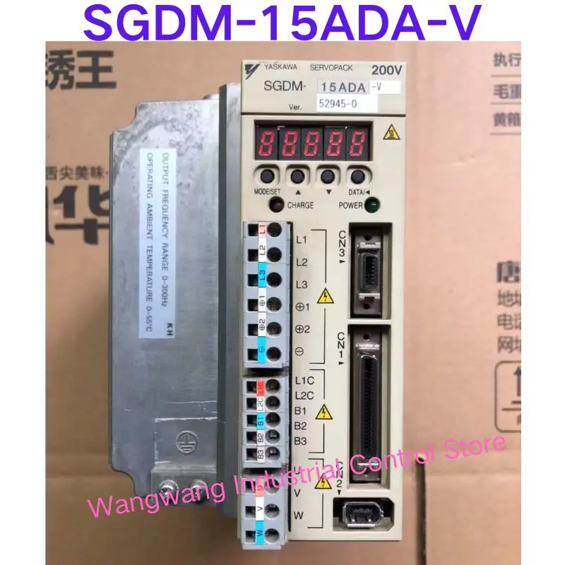 Second-hand test OK , Servo Drive SGDM-15ADA-V  1.5KW
