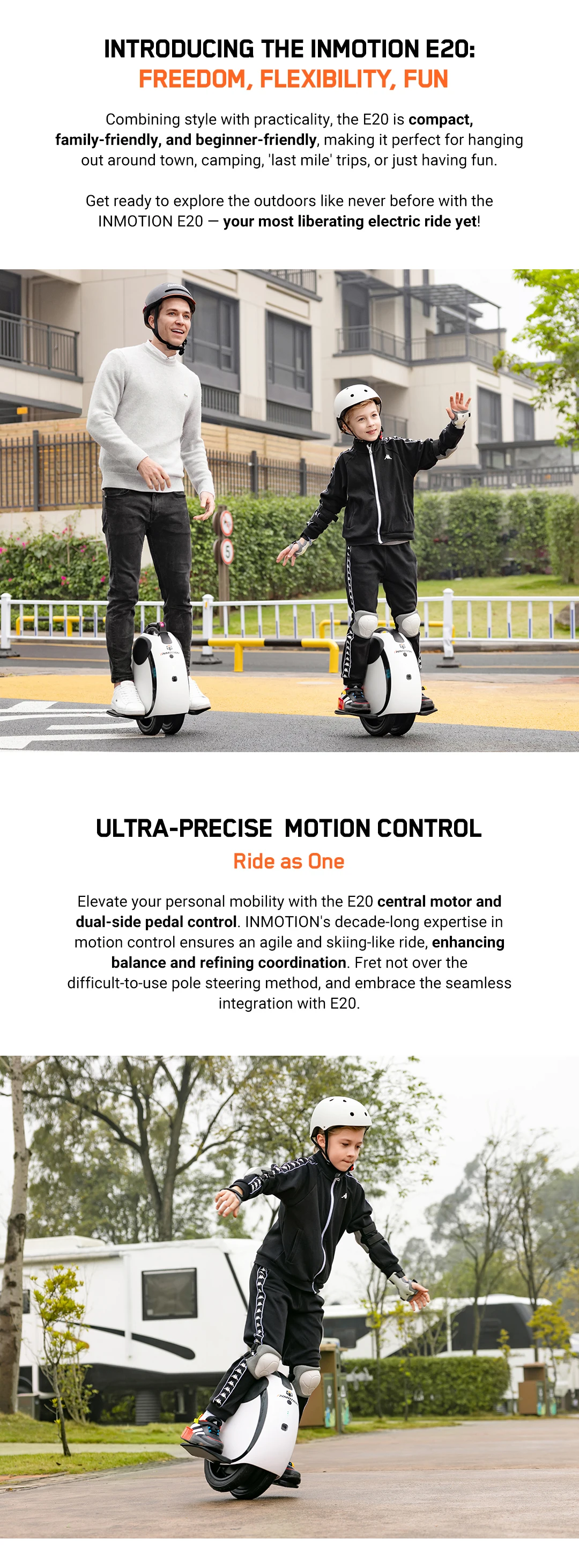 Neuestes Modell INMOTION E20 selbstbalancierendes Fahrzeug 54,6V 900W, Höchstgeschwindigkeit 20 km/h, Gewicht 13,5 kg, Inmotion E20 EUC, verfügbar in EU-Lagern. – Detail 11