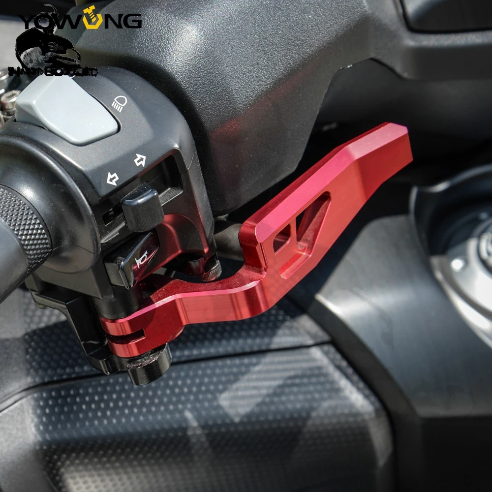 Front Brake Reservoir Fluid Cover Cap Guard Protector  For YAMAHA T-MAX530 2008-2014 TMAX 530 500 Handbrake Parking Brake Lever