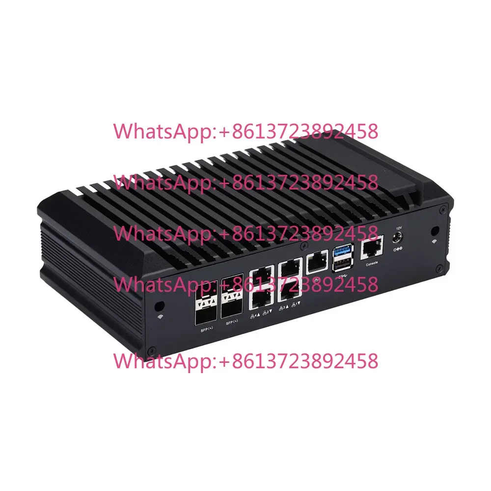 Mini PC Q20300G9 Series CPU Atom C3558 C3758R C3758 C3808, 10G SFP+/ 2.5G LAN/ Console/ VGA, Qotom Mini Server/ Router Firewall