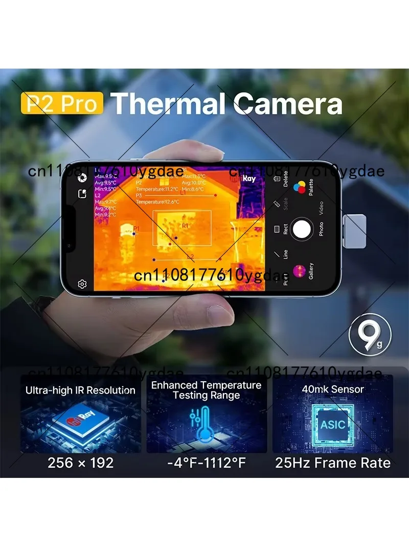 InfiRay P2 Pro Infrared Thermal Camera for Night Vision & Outdoor Use