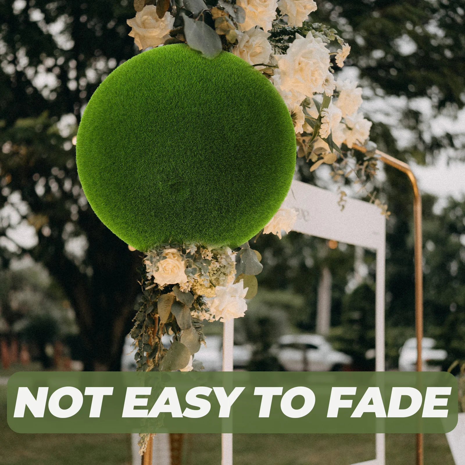 

Simulation Moss Ball Lightweight Realistic Artificial Plant Topiary For Home Decor Garden Vase Filler Bowl Centerpiece