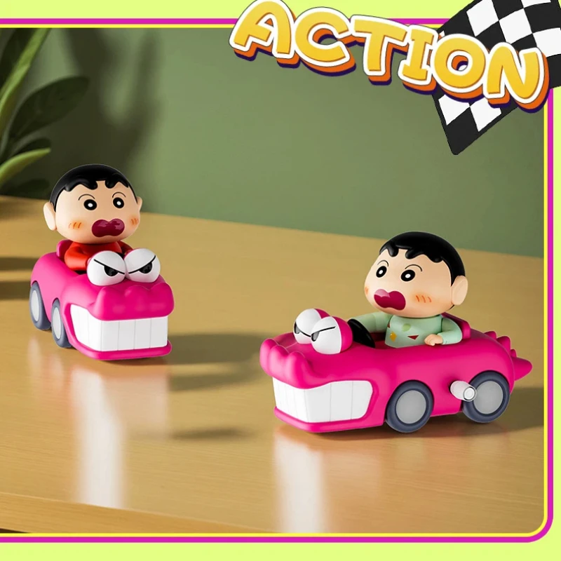 أنيمي محرك تلوين شين تشان Q نسخة المنقولة عمل الشكل البلاستيكية نموذج اللعب دمية مكتب ديكور تحصيل الهدايا