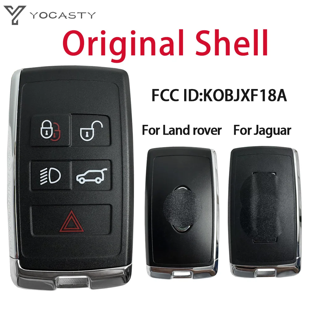 

Замена YOCASTY OEM для Land Rover Discovery Ranger Rover SPORT EVOQUE Jaguar XF XJ EX, чехол для смарт-ключа FCCID KOBJXF18A