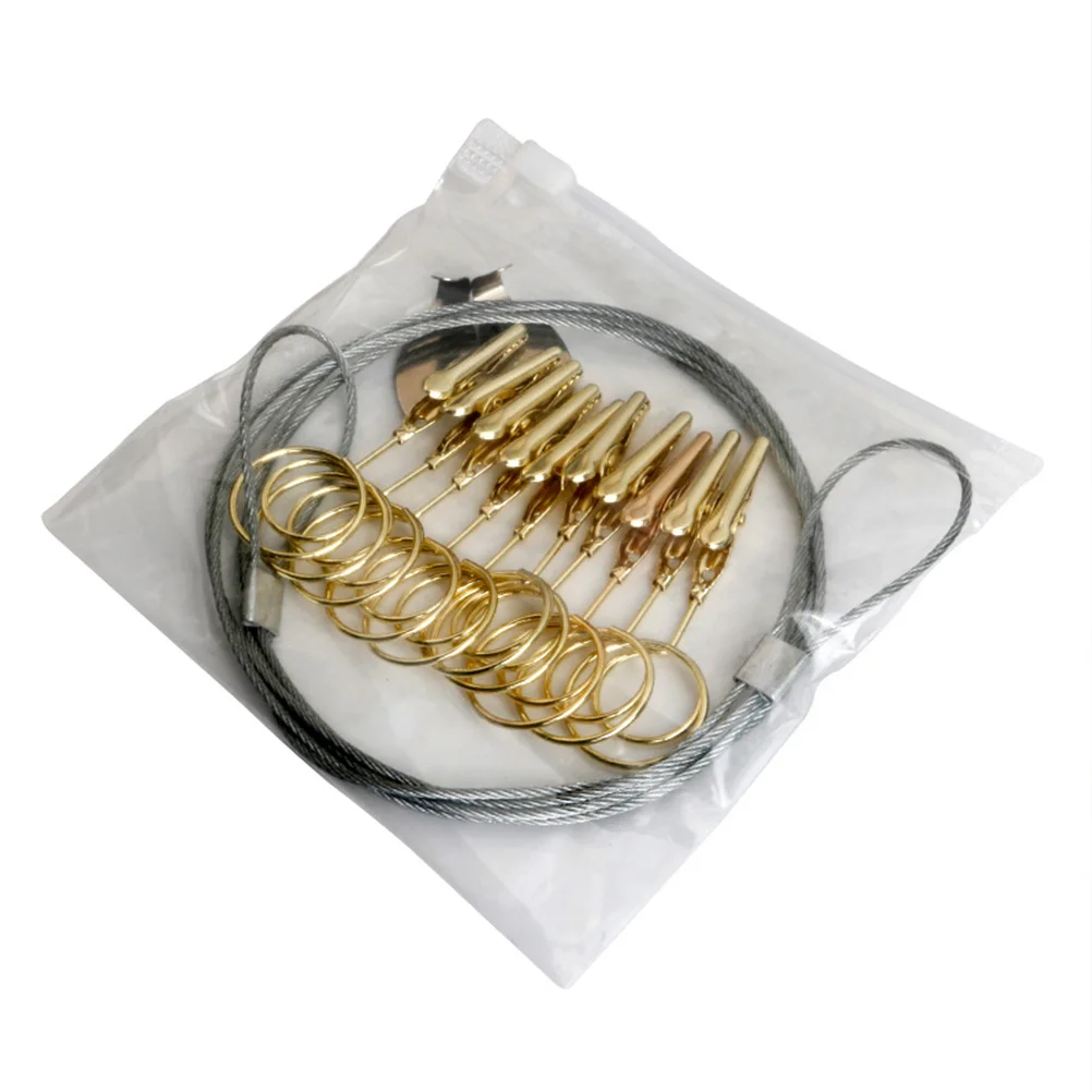 الصلب حبل صور كليب الذهبي كابل حامل الصورة المشبك الجدار الديكور عرض الصور للمنزل مكتب غرفة نوم مذكرة ملاحظات