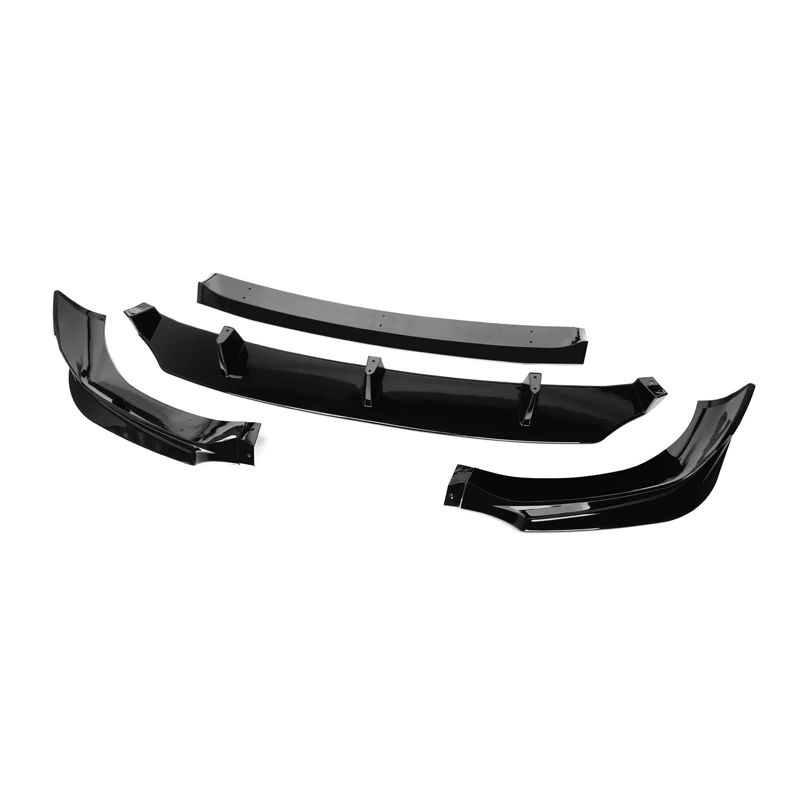 

For G06 X6 2019 2020 2021 2022 ABS Gloss Black Front Bumper Lip Chin Spoiler Front Splitter 2019+ X6 G06 Car Bumpercustom